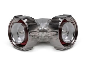SPINNER 7/16-Winkelzwischenstecker