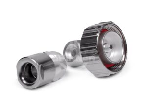SPINNER 7/16-Winkelstecker für RG214/U